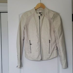 Faux/vegan leather jacket
